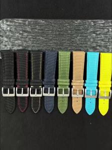 Sailcloth Watch Strap Durable Nylon Watchband 20mm 22mm for Omega for Rolex Universal Belt for MenWomen Sport Business Wristband