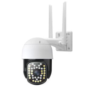 ชื้อ 2คุ้ม กล้องวงจรปิด 360° WiFi 5ล้านพิกเซล หมุนได้ 360° ควบคุม PTZ กล้องวงจรปิด IP Camera (APP: V380Pro)