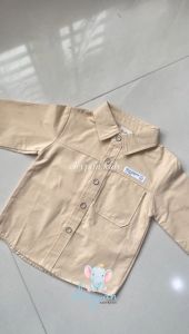 Kemeja Anak Laki Laki Import Baju Kerah Lengan Panjang Anak Cowok