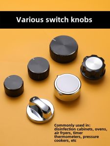 Air Fryer Disinfection Cabinet Electric Pressure Cooker Oven Handle Cap Timer Temperature Adjustment Switch Knob Accessories