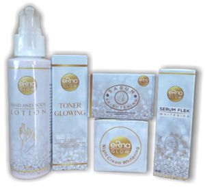 VIRAL TERLARIS!! PAKET 4IN1 ERNA GLOW BPOM ( SERUM+SABUN+CREAM+TONER)