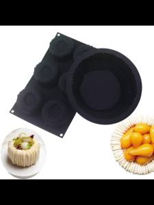 1 or 6 or 15-Cell Coil Pudding Cup Design Silicone Cake Mold French Mousse Cake Moulds Kitchen Bakeware Dessert Baking Tools