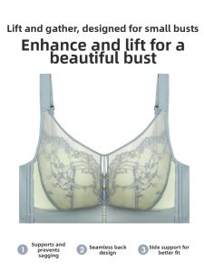 Gather And Enlarge Wireless Shaping Bra