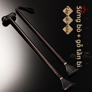 KUDOEPIC | Dụng Cụ Gãi Lưng Điều Chỉnh Độ Dài Cao Cấp Thiên Nhiên