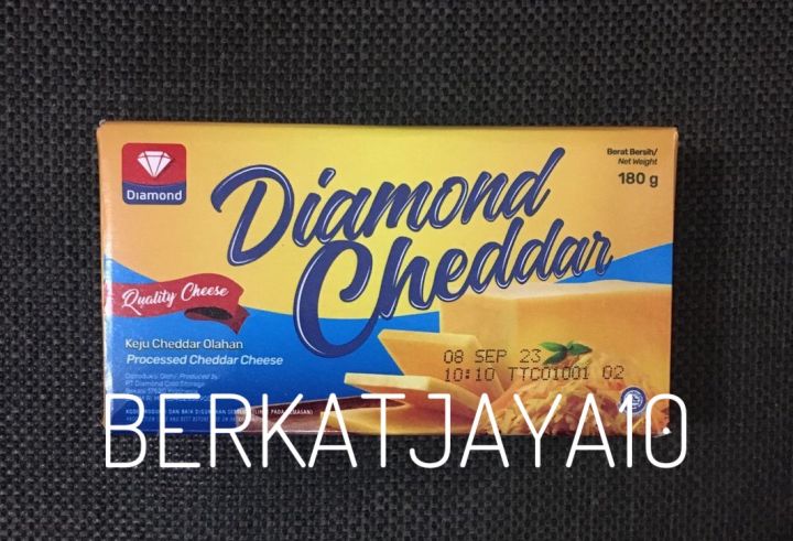 Keju Diamond Cheddar Cheese 180 gr