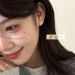 999 Pure Silver Earrings with Zirconia for Women Sleepwear Friendly Dainty Fashion Jewelry Hoops Fresh out Korean Style