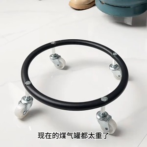 Dolly Gas Tank Rack With Wheels Landege Propane Cylinder Base Holder Propane Tank Stand With Brake