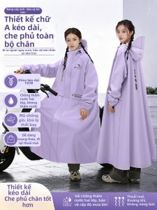 ZHENGYU | Waterproof Full Body Raincoat for Adult Electric Bike Riders