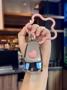 Túi Đựng Chìa Khóa Mềm TPU Thiết Kế Hình Ngô Dễ Thương Cho Phụ Kiện Nội Thất Xe Hơi Của ChangAn CS75 plus CS55 Eado CS35Plus ChengRui CC Nữ Universel