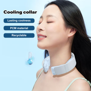 Outdoor Cooling Neck Wrap Ice Cold Neckband Long Lasting Refreshing Neck Collar for Summer Sports Hiking