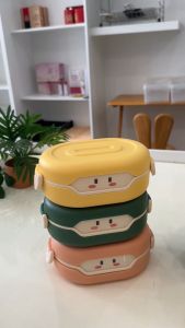 Hộp cơm Hai tầng 780ml - Có Thể Dùng Trong Lò Vi Sóng - Hộp cơm trẻ em hộp cơm văn phòng