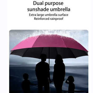 Super Large Folding Umbrella 130CM/51.18inch Windproof Umbrellas Fold Business Sun Rain Umbrella Travel Family Umbrella