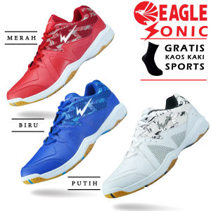 Sepatu Badminton Eagle Sonic - Sepatu Bulu Tangkis Merk Eagle Terbaru