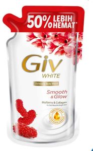 GIV JUMBO Bodywash Sabun Mandi Cair Refill 800ml