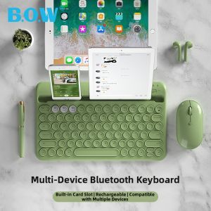 B.O.W | Bluetooth Wireless Keyboard for iPad Office Typing Cute