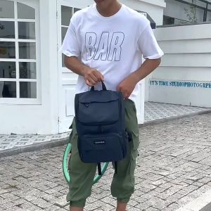 Men Laptop Backpack Trendy Large-capacity Casual Backpack Business Bag Fashion Casual Men Schoolbag