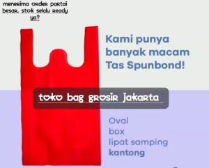 1 Kodi isi 20 pcs Tas Kain Spunbond Goodie Bag Oval Polos 20x26 Untuk Shopping / Kantong Belanja Lipat Serbaguna Tile Hampers Snack Ultah / Ulang Tahun Souvenir Wedding / Pernikahan / Hajatan / Tasyakuran / Keresek Idangan Hajatan Ramah Lingkungan