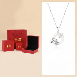 GLTEN | Practical Mothers Day Gift Lucky Lotus Pendant Necklace S925