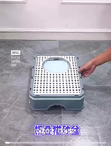 Giant Odor-Proof Cat Litter Box | Fully Enclosed Automatic Large Cat Litter Box Anti-odour Anti-splash
