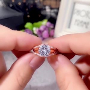 Huitan Newly-Designed Wedding Ring for Women Aesthetic Female Accessories Engagement Bands Party Fashion Jewelry