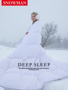 SNOWMAN | Warming Goose Down Quilt Filler 95% White Duck Down