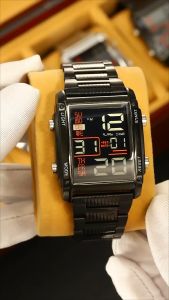 COD/BAYAR DITEMPAT Jam Tangan Pria skmei 2206 rantai digital water resist original