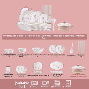 JINJIE | Aesthetic Ceramic Tableware Set