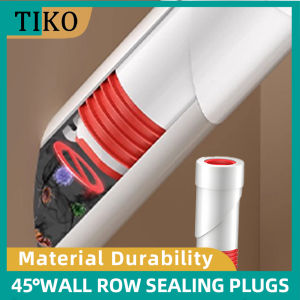 White Red Design 45 Degree Drain Pipe Seal Plug Deodorizing Drain Cover Anti Odor Stopper Shower Drainer Water Pipe Connector Kitchen Bathroom Accessories Durable Drain Cover  Plastic