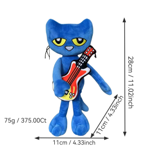 New Good-looking Pete The Cat Plush Game Animation Childrens Birthday Gifts And Holiday Gifts Room Decor Plushies Toy
