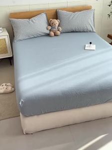 Kiss Dear | Bộ Drap Giường Bông Tự Nhiên 100% Cotton Đã Rửa
