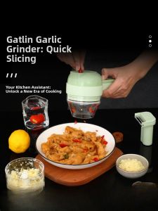 Multifunctional Kitchen Vegetable Cutter Machine Hand Protection Full Electric Operation Easy to Clean Home Use Cooking Tool