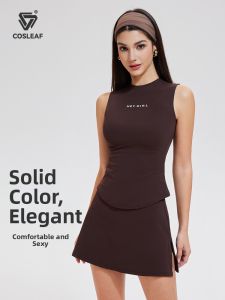 COSLEAF | Breathable Womens Sportswear Set Skirt