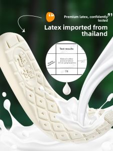 ZHIHAOEN | Comfortable Thick Womens Latex Insoles Anti-Odor Sweat-Absorbing