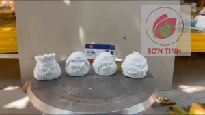 Tô Tượng Thạch Cao Nhân Vật Tây Du Kí Tôn Ngộ Không Béo Ú (Không Kèm Màu Cọ)