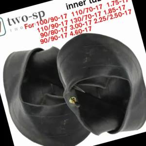 Motorcycle Inner Tube 3.00-17 130/70-17 90/80-17 17 inch Rubber Straight Valve Tube for Dirt Bike Pit Scooter ATV