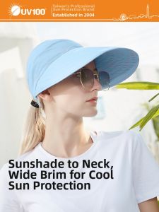 UV100 | UV Protection Fashion Large Brim Sun Hat