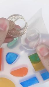 Pendant Silicone Mold Multiple Shapes Dreamcatcher Feather Jigsaw Puzzle Oval Earring Keychain Epoxy Resin UV Mold