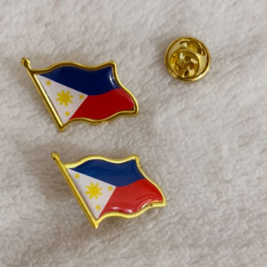 Alloy Philippine National Flag Badge Brooch Accessory