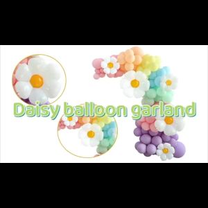 141pcs Daisy Balloon Garland Arch Macaron Candy Balloon for Wedding Baby Shower Birthday Party Decor
