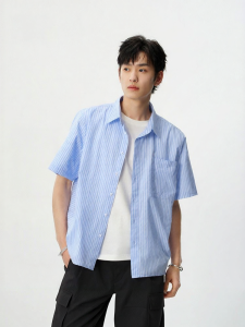Semir | Versatile Striped Short Sleeve Shirt