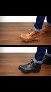 Sepatu Safety Ujung Besi Sepatu Boots Casual Proyek Kerja Lapangan