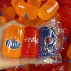 clu Needoh Cola Sprite Pepsi Fanta Maltose ice cubes sensory toy squishy slow and soft decompression toy ulc