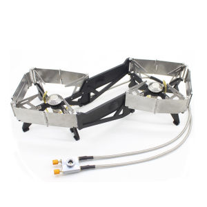 BRS-32 Double Head Gas Stove: Your Ultimate Portable Outdoor Cooking Solution