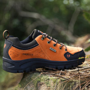 ORNGMALL Outdoor Men and Women Hiking Shoes Breathable Sport Shoes for Men Comfort Climbing Shoes Outdoor Sneakers 36-47