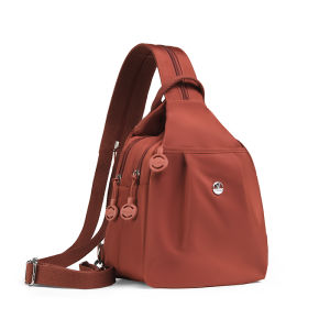 กระเป๋าเป้สะพายหลังผู้หญิง กระเป๋าใส่ของหลายชั้น แฟชั่นอเนกประสงค์ กระเป๋าสะพายไหล่แบบลำลองสำหรับเดินทางและไปทำงาน