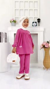 Setelan Anak Perempuan One set Anak Bayi  Set Pakaian Celana Balita