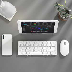 B.O.W | Foldable Bluetooth Portable Wireless Small Keyboard