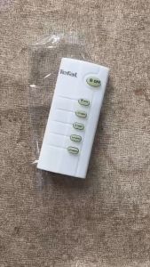 Remote Điều khiển quạt Tefal quạt cây lửng treo tường 6 NÚT CHỨC NĂNG- Hàng mới Chính hãng công ty 100% tặng kèm Pin