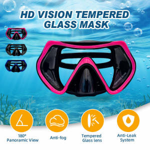 Snorkeling Gear for Adults: Anti-Leak Diving Masks & Enhanced Swimming Goggles