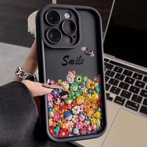 Phone Case Color doll For iphone 11 12 13 14 15 16 17Pro Max Casing silicone xr xs Max 7 8 Plus 11Pro 13Plus lens protection
